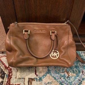 Michael Kors Leather Crossbody Bag